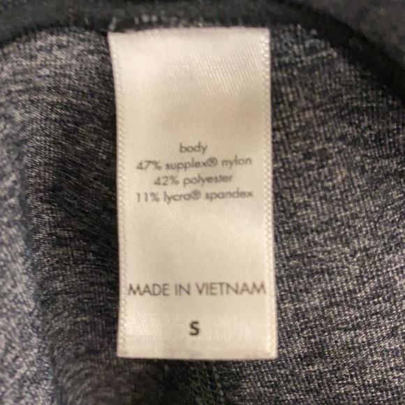 LUCY POWERMAX S Dark Gray Heathered Leggings - Picture 5 of 7